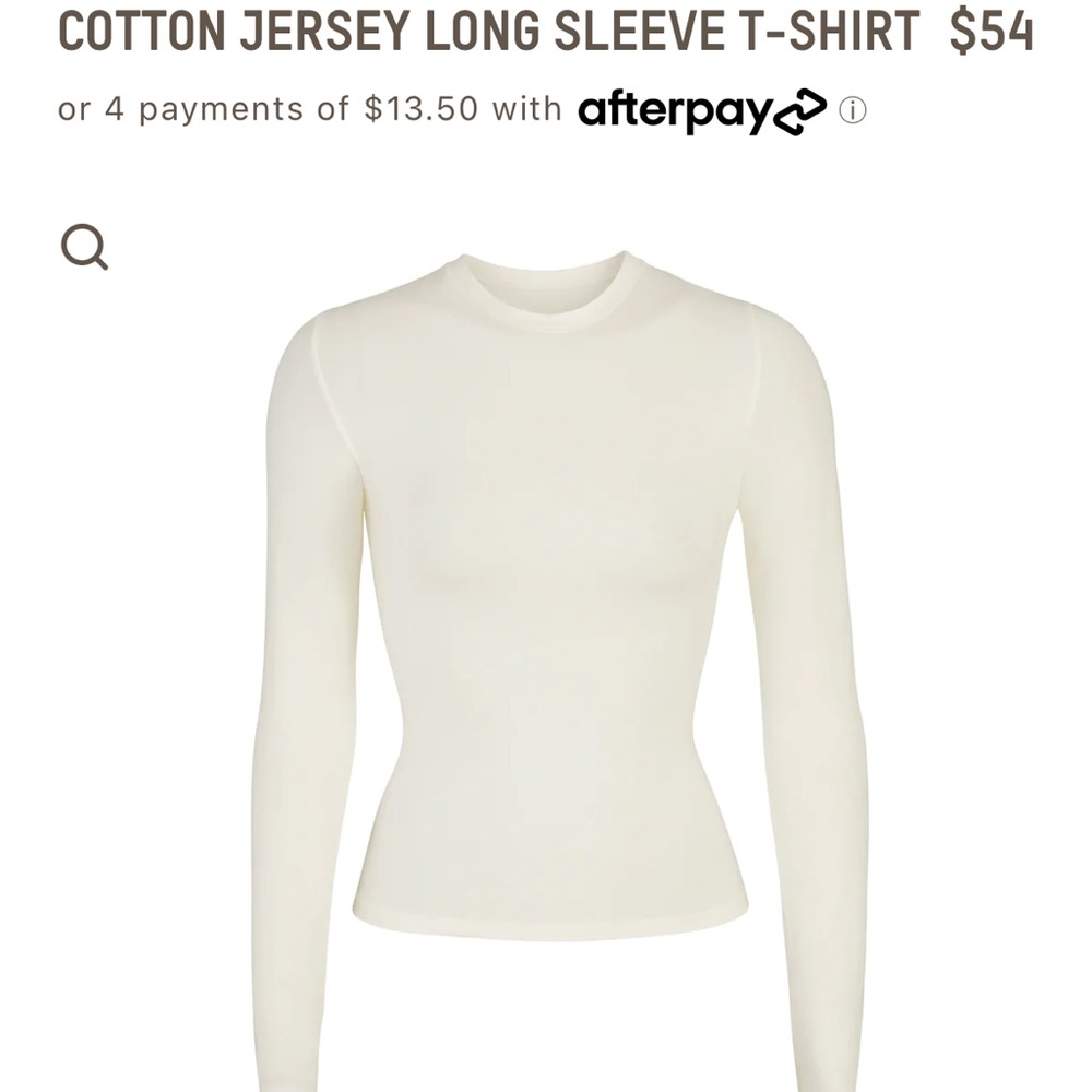 Skims long sleeve
